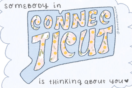 somebody in connecticut... postcard