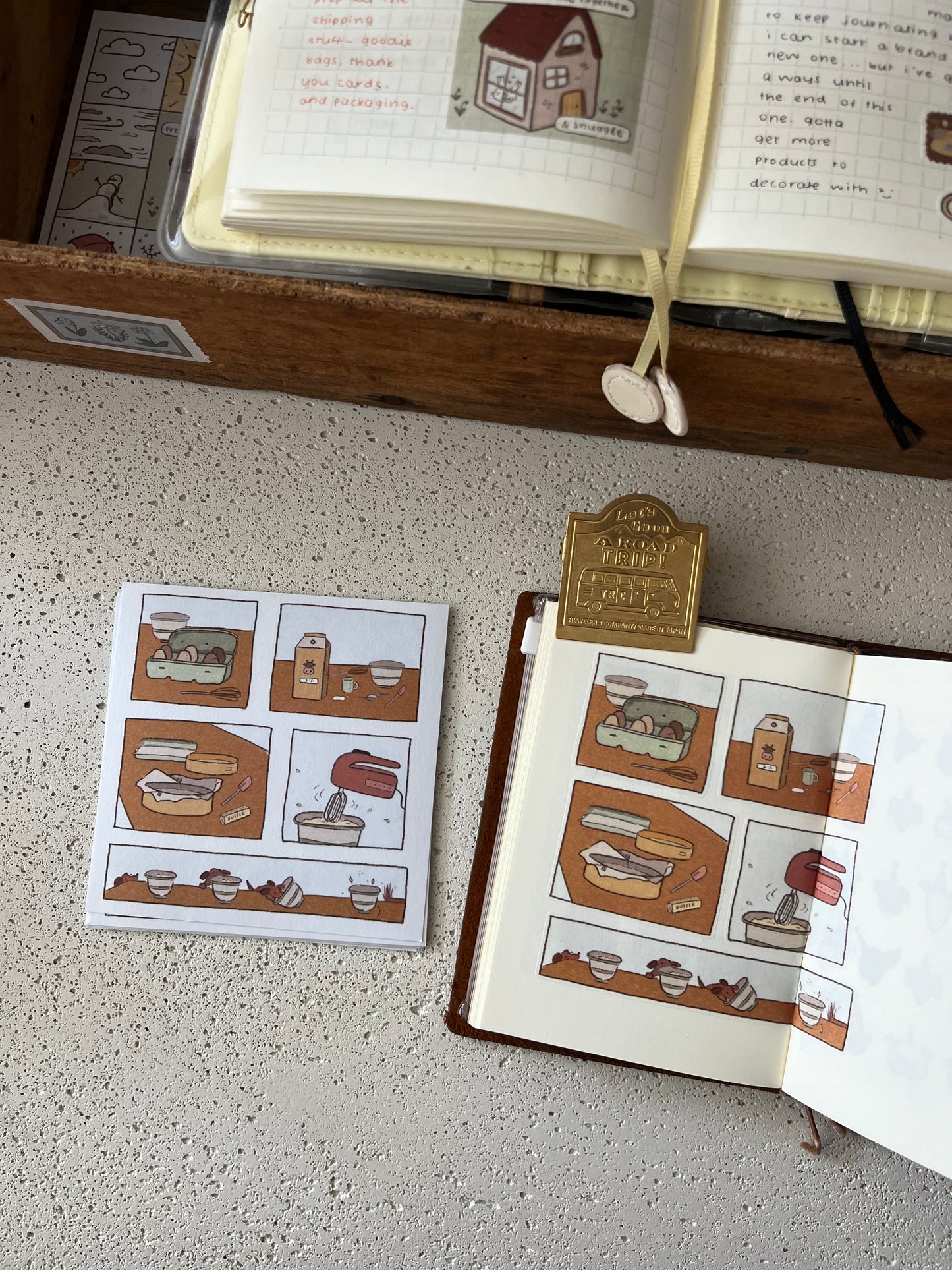 birthday cake sticker sheet