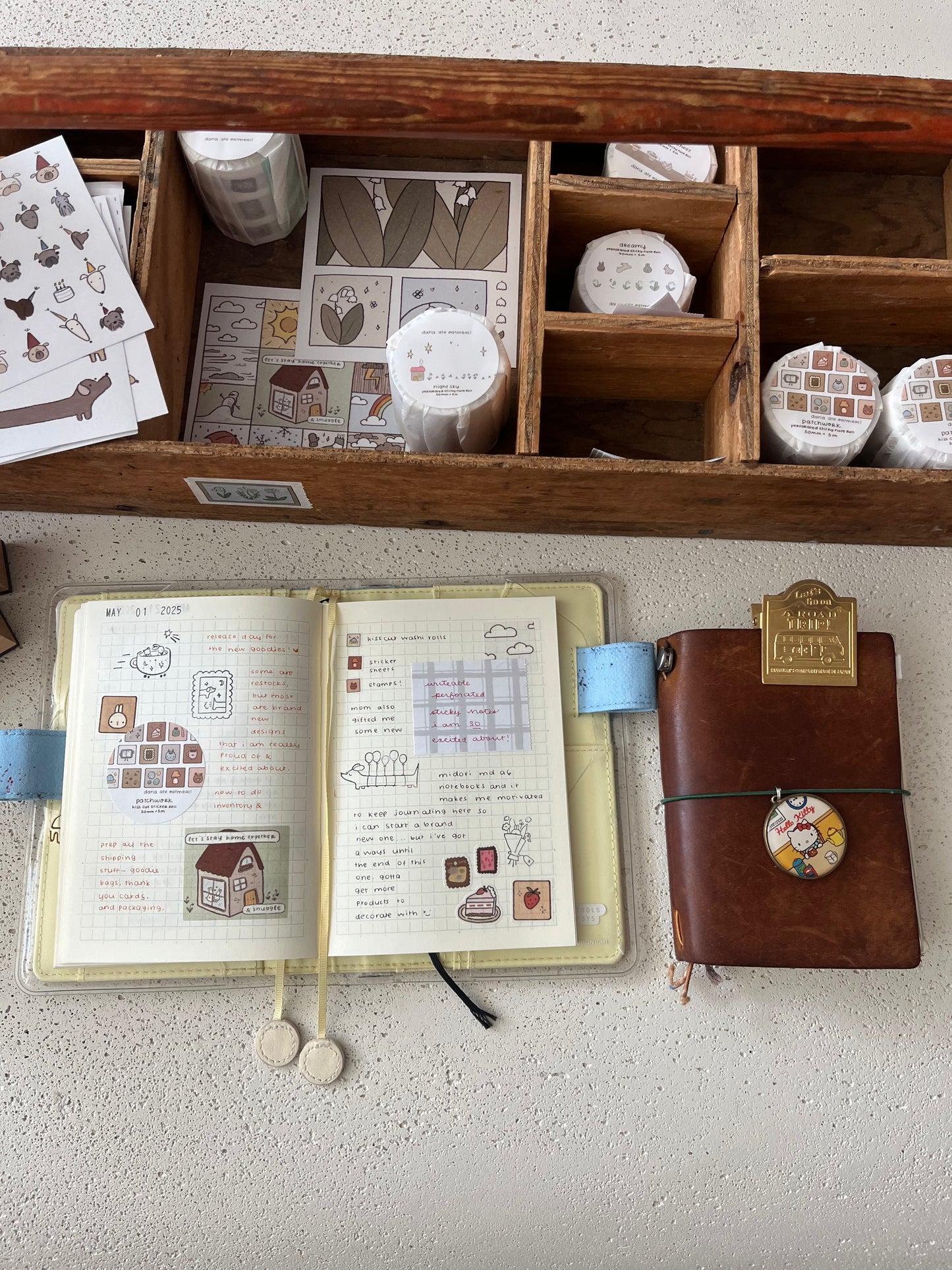 no matter the weather sticker sheet