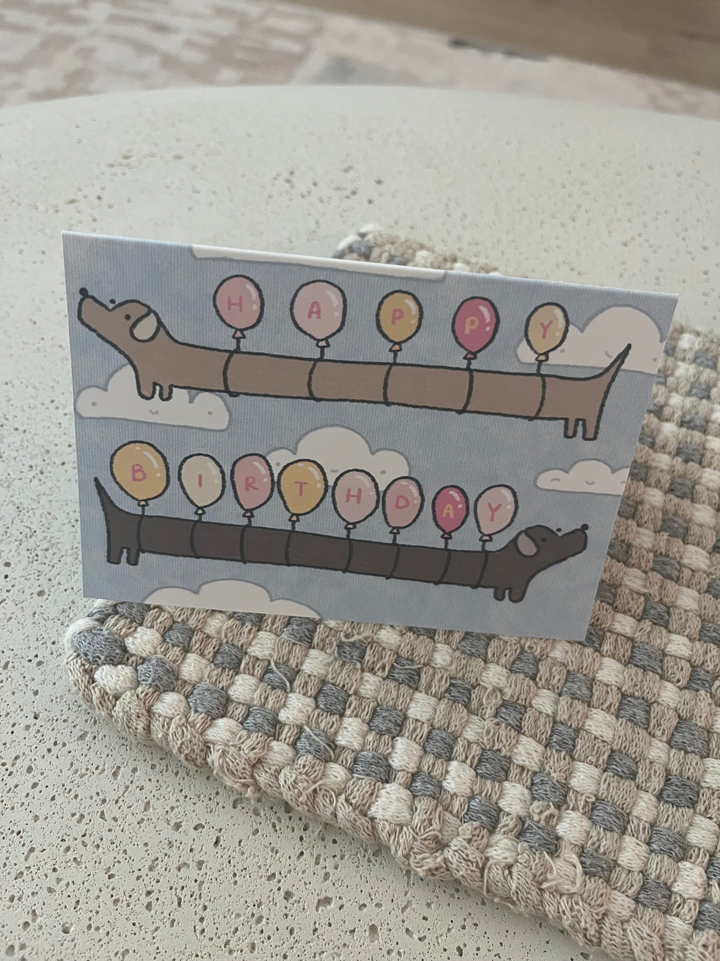 happy birthday weenie balloons