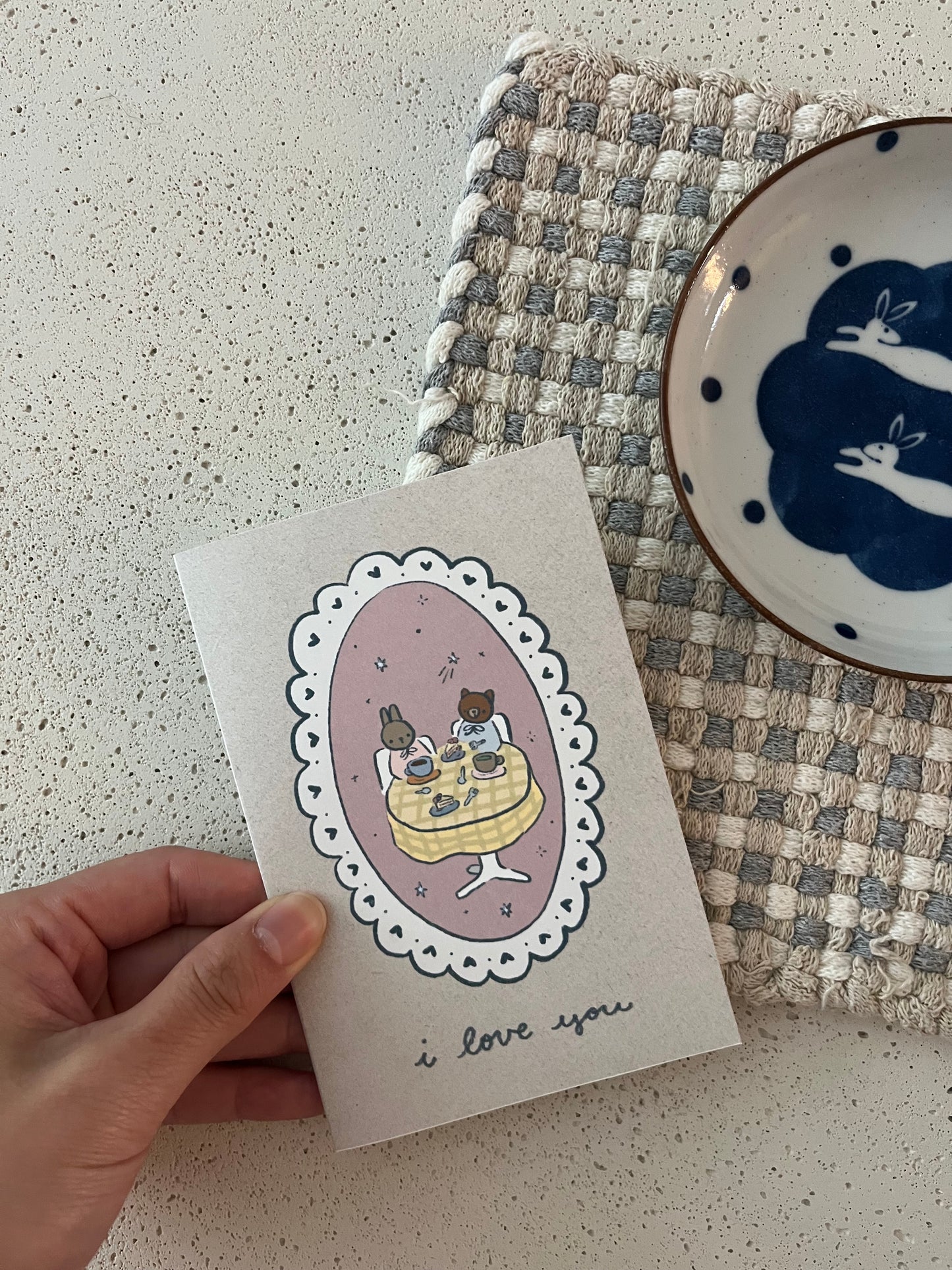 i love you bunny and bear