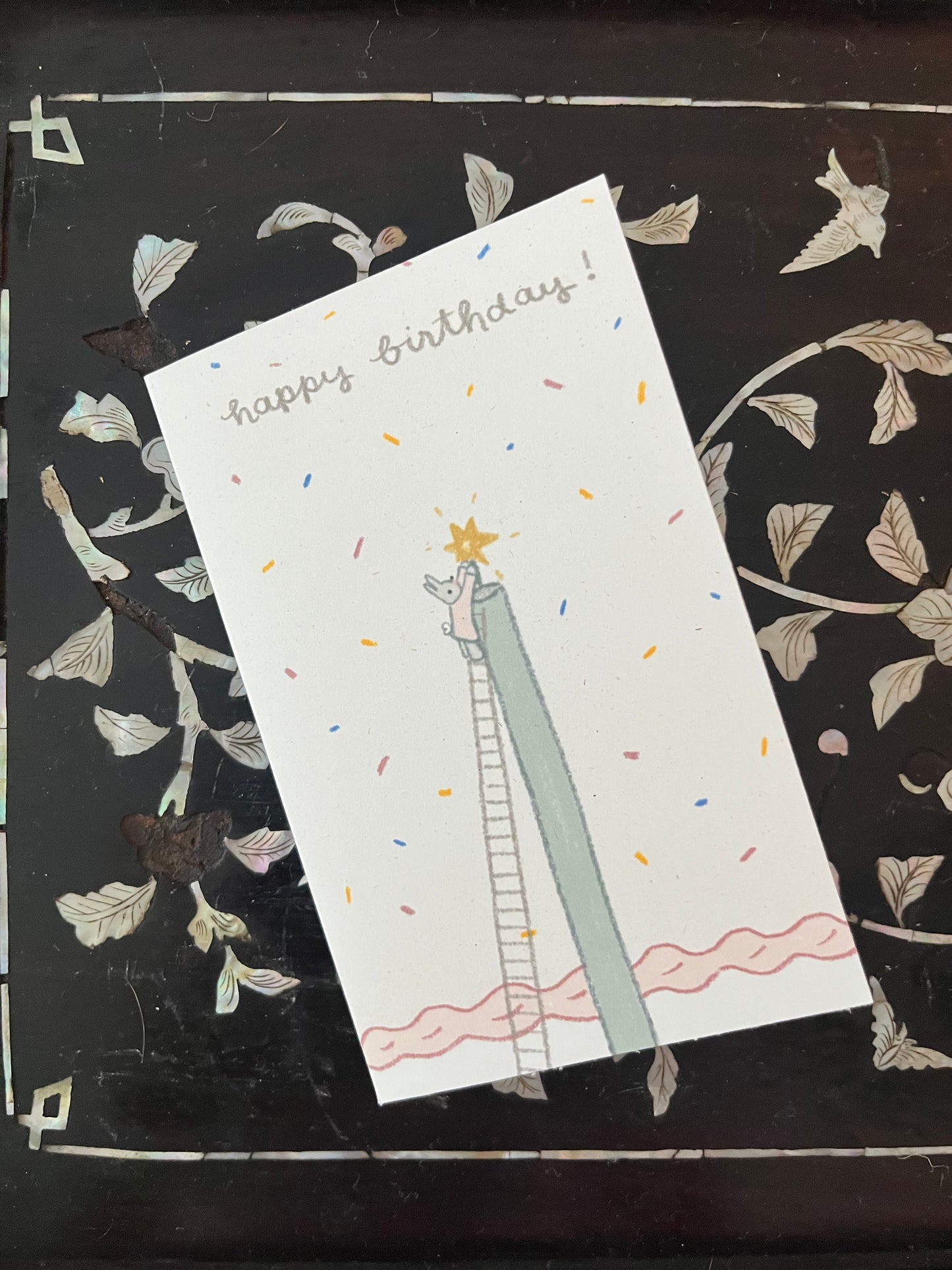 happy birthday candle