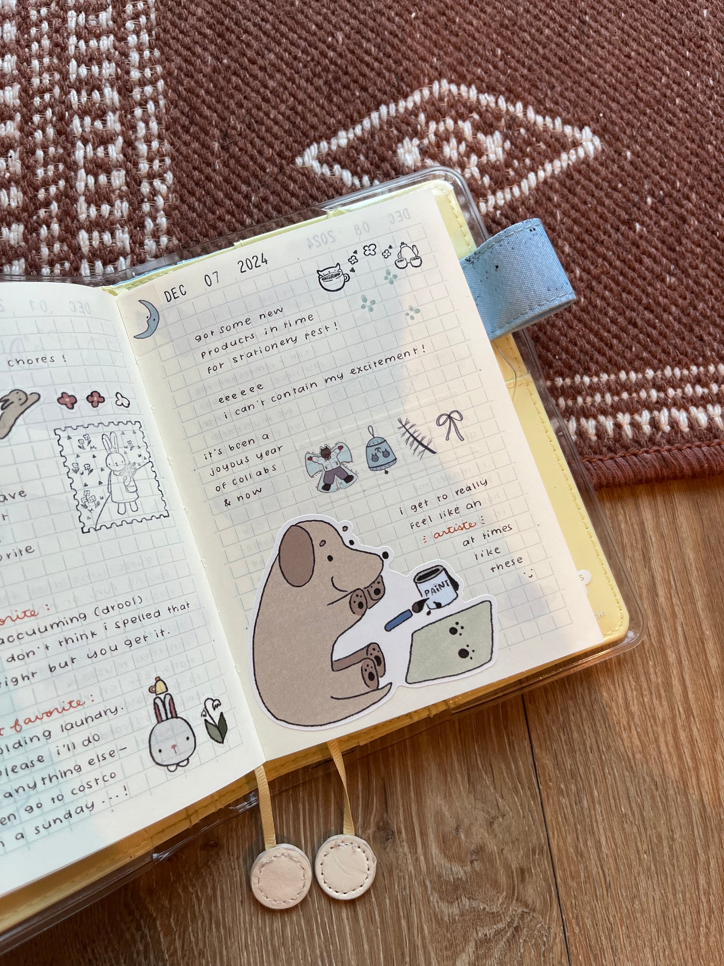 paw prints vinyl sticker