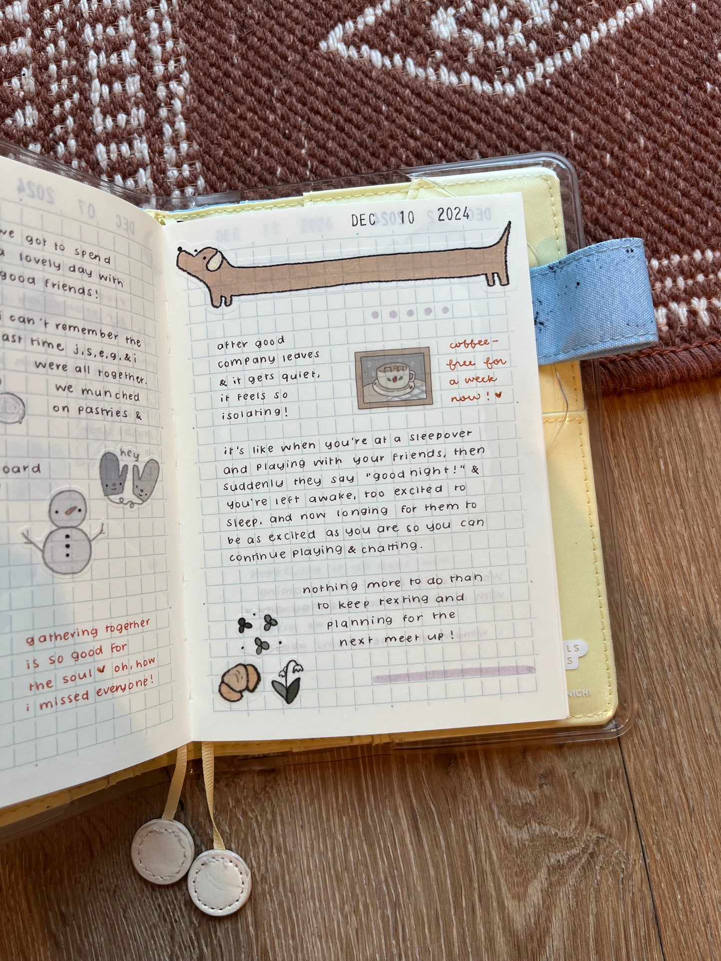 winter things sticker sheet