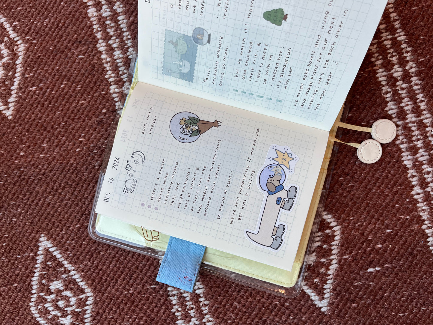 weenie meets star vinyl sticker