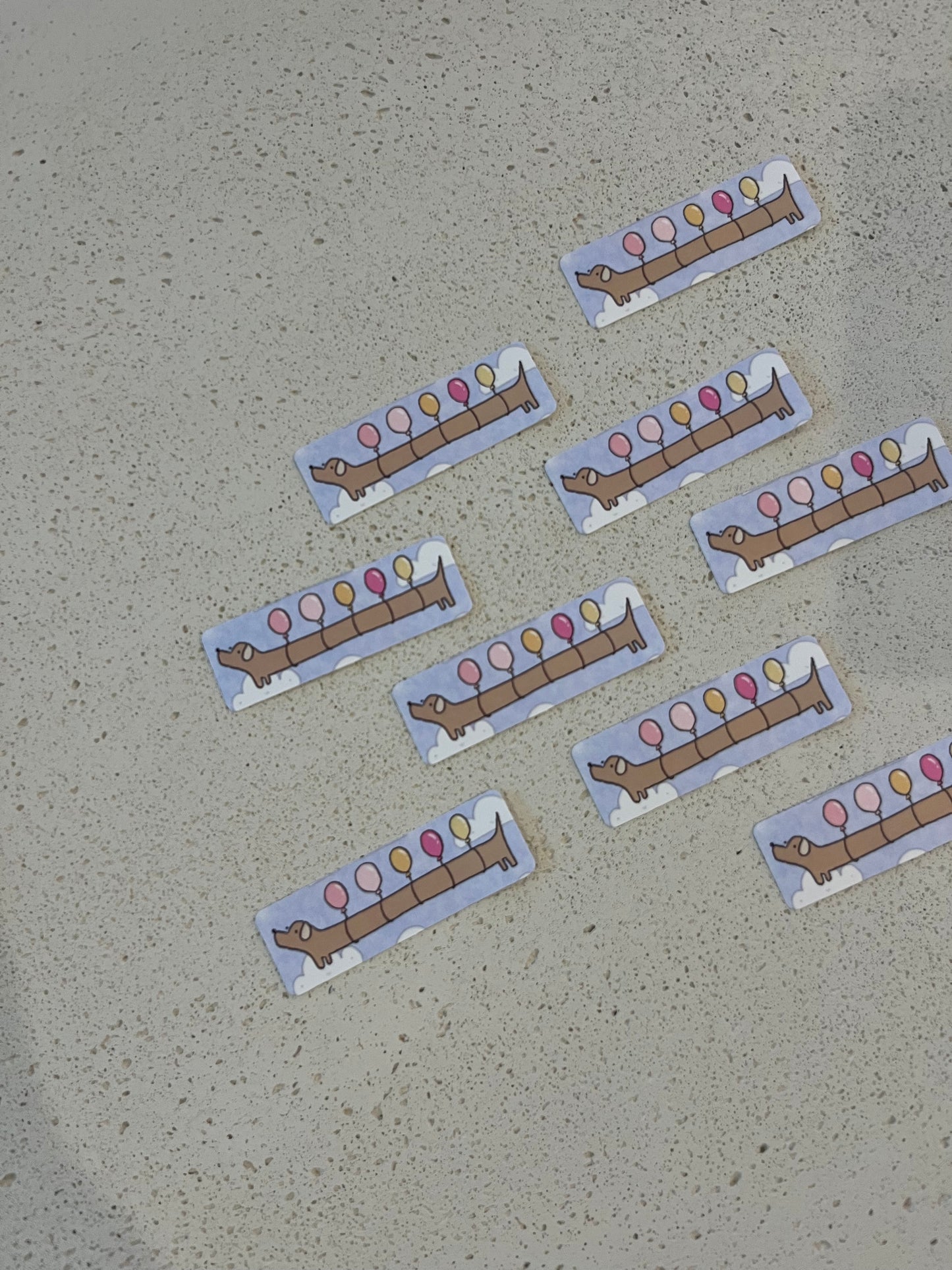 weenie balloons vinyl sticker