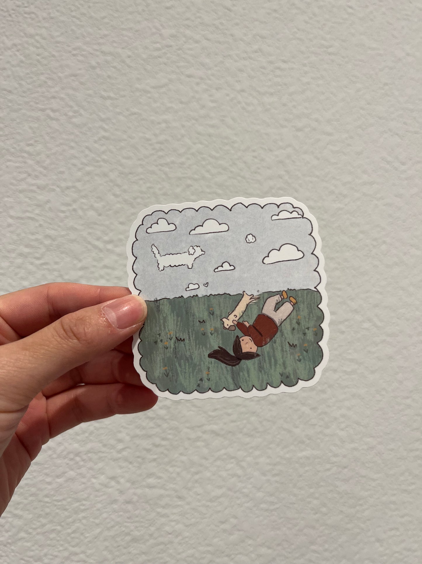 daydreaming vinyl sticker