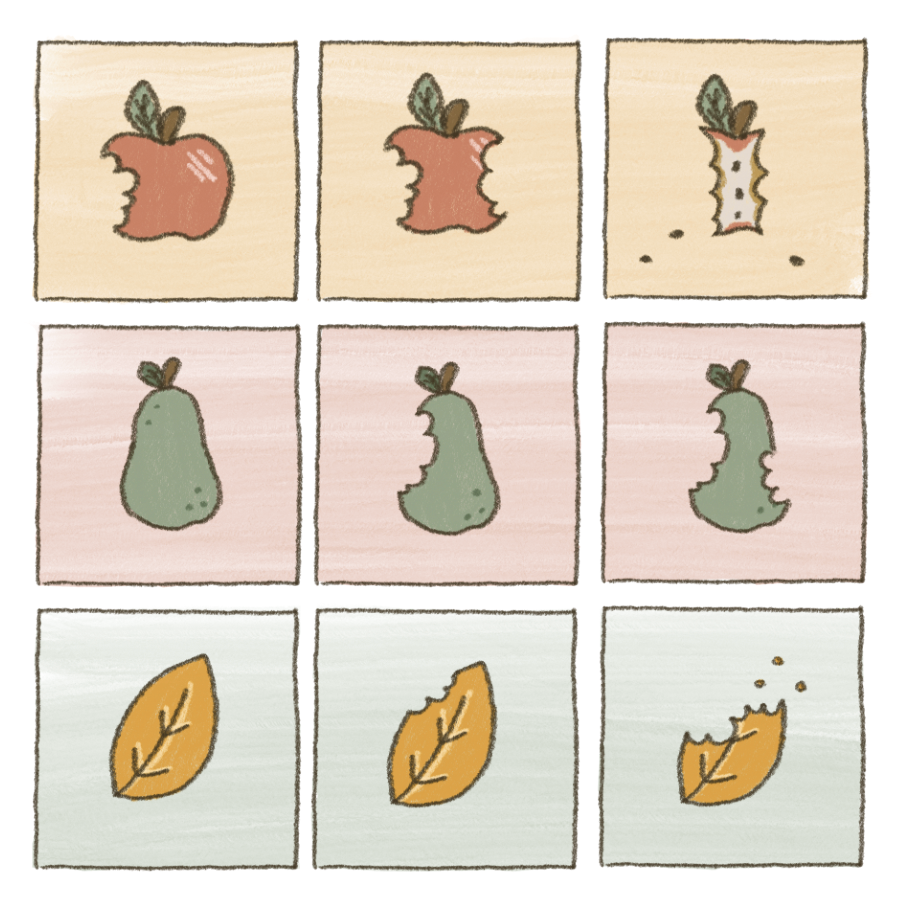 take a bite sticker sheet