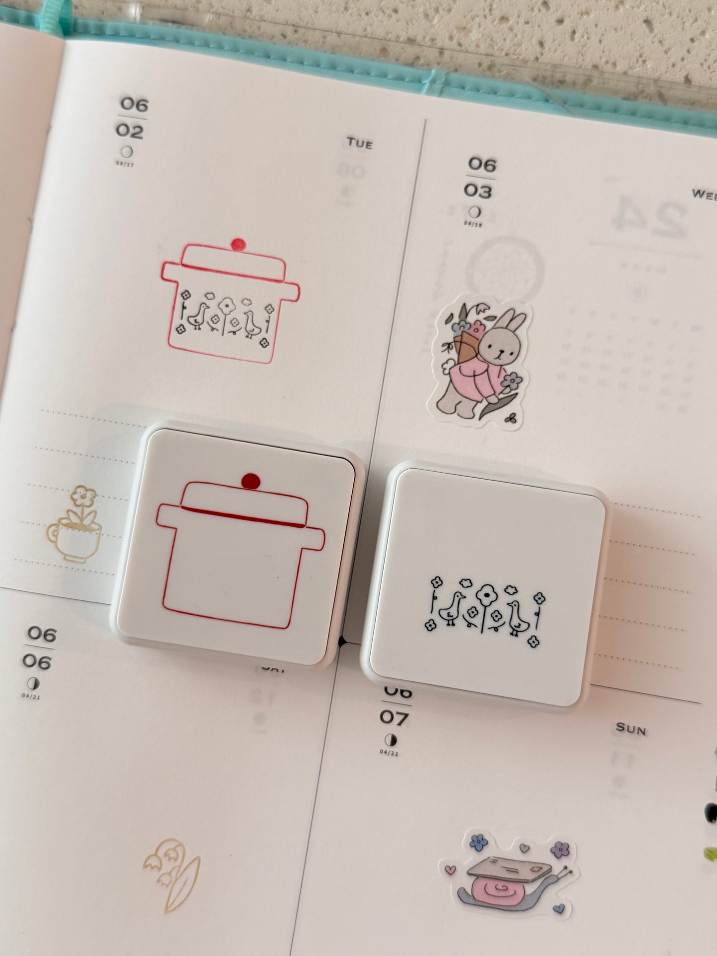 slow cooker slide stamp