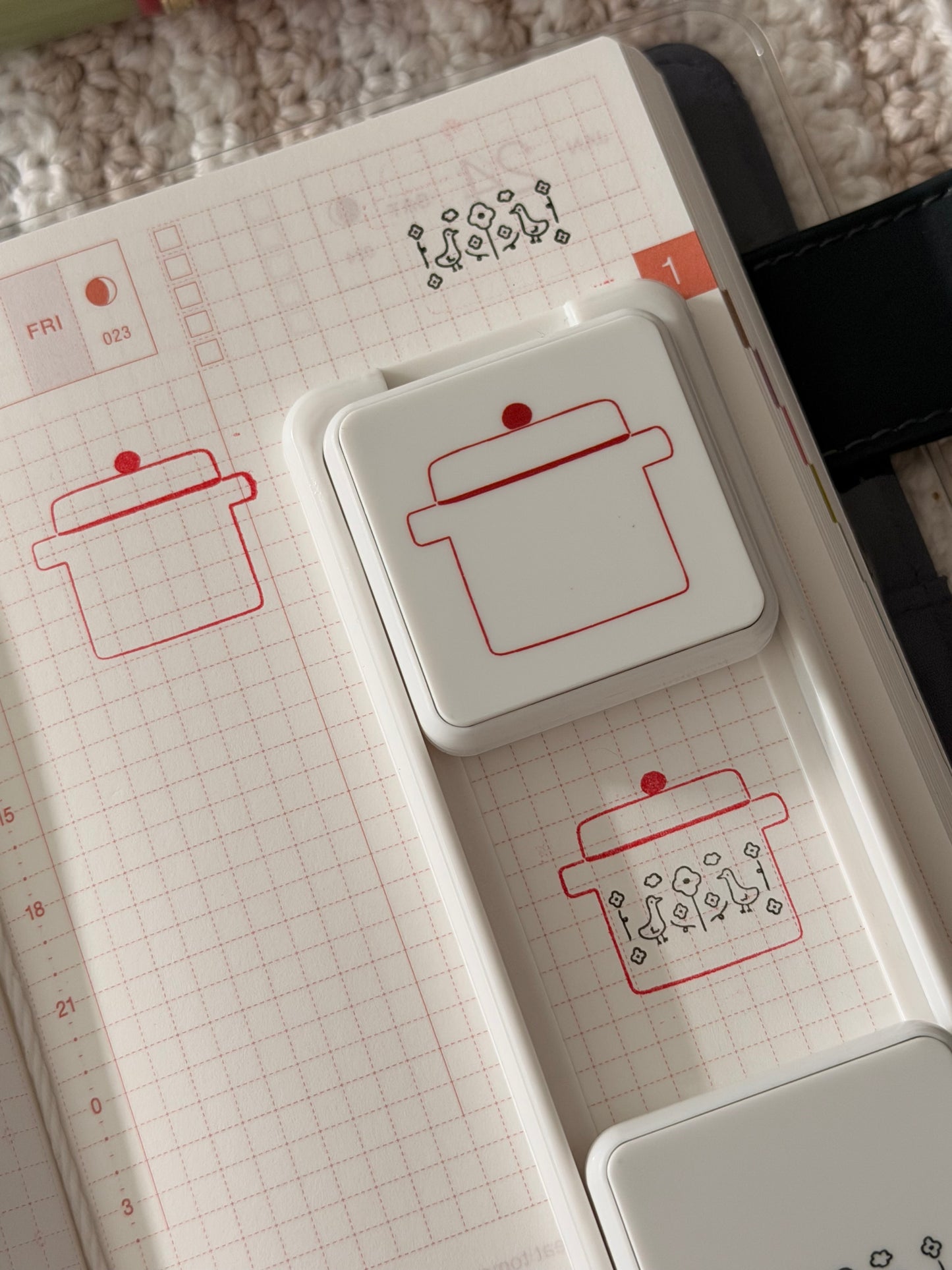 slow cooker slide stamp