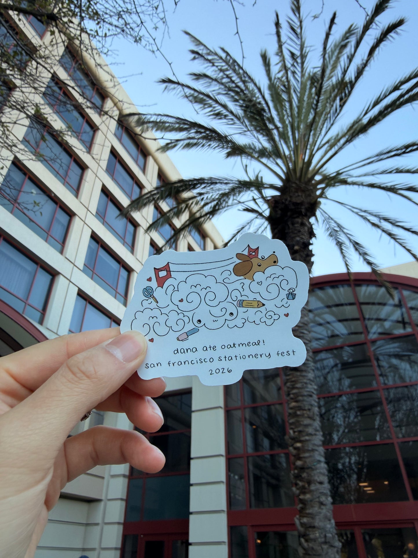 san francisco stationery fest 2026 vinyl sticker