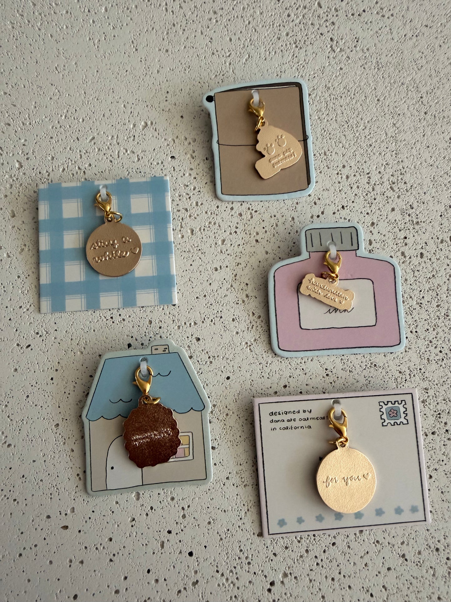 brass charm bundle
