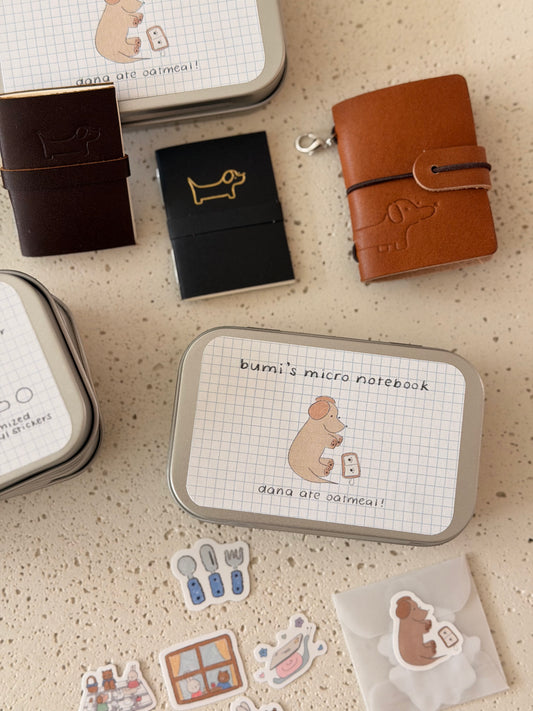 bumi's micro notebook