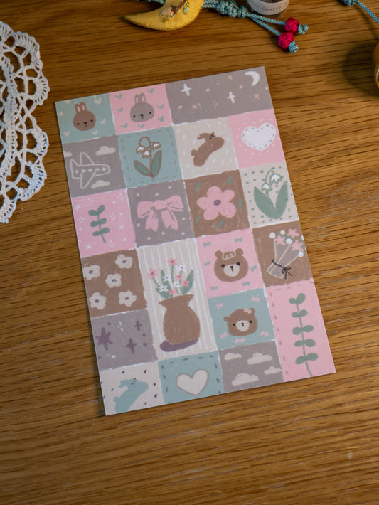 memories postcard