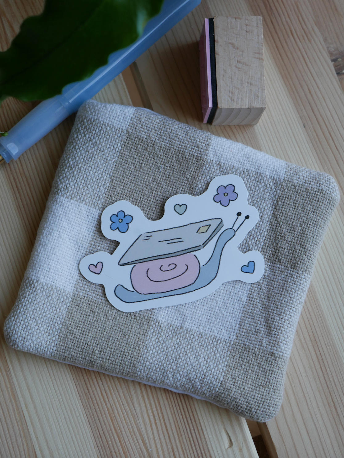 snail mail vinyl sticker