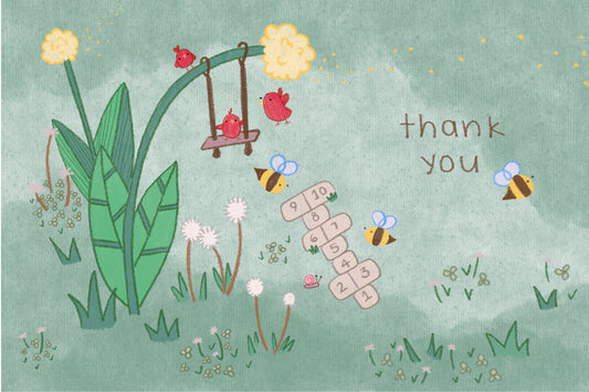 thank you postcard